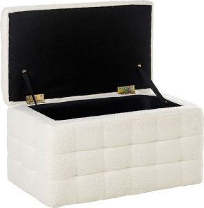 Otomana MICHIGAN Boucle Biały 5