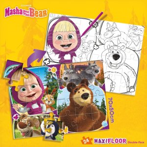 LISCIANI PUZZLE MASZA I NIEDŹWIEDŹ DF MAXIFLOOR 24 4