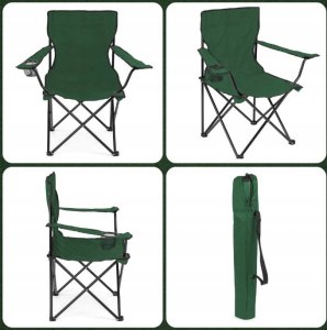 KRZESŁO SKŁADANE TURYSTYCZNE MORO + POKROWIEC 7