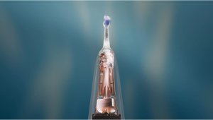 Szczoteczka Philips Sonicare 5500 HX7119/01 2 szt. Biała/Granatowa 8