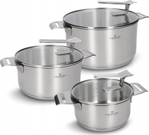 ZWIEGER VISIONARY Zestaw garnków 6 el. 4