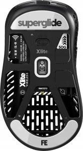 Superglide Glass Skates Pulsar Xlite White (Balti) Pakaitiniai Mouse feet 2