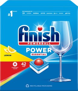 Kapsułki do zmywarki Finish Power Essential Lemon 1