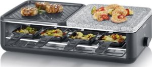 Severin RG 2366 grill raclette 8 os. 1300 W Czarny 1