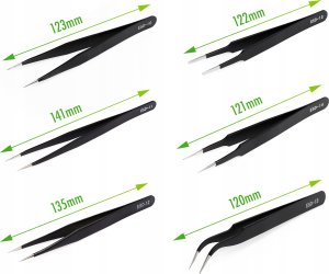 Zestaw do Naprawy Telefonów Przyssawka do Ekranów LCB + Klej Zacisk Pęsety 4