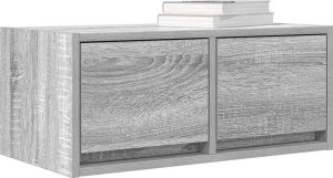vidaXL Szafka RTV Szara Sonoma 60x31x25,5 cm Drewno klejone 4