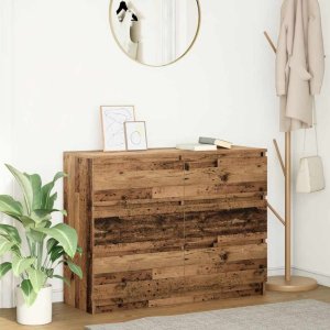 vidaXL Komoda Stare drewno 100x35x76 cm Drewno klejone 1