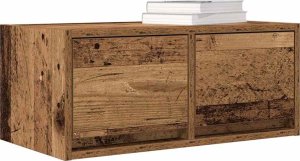 vidaXL Szafka RTV Stare drewno 60x31x25,5 cm 4