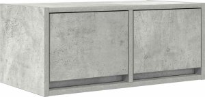 vidaXL Szafka RTV Beton Szary 60x31x25,5 cm Drewno klejone 2