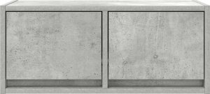 vidaXL Szafka RTV Beton Szary 60x31x25,5 cm Drewno klejone 6