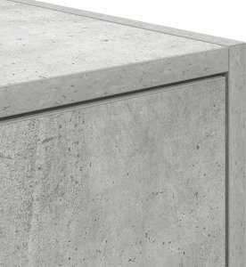 vidaXL Szafka RTV Beton Szary 60x31x25,5 cm Drewno klejone 10