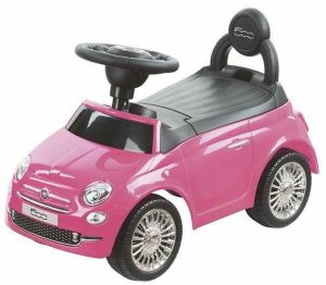 Rower trójkołowy RIDE ON CAR FIAT 500 PINK Różowy 1