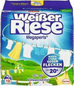 Weisser Riese UNIVERSAL MEGAPEARLS Proszek do prania 19 prań 1.14 kg Niemcy 3