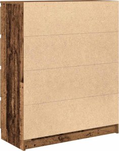 vidaXL Komoda Stare drewno 80x35x99 cm Drewno klejone 8