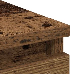 vidaXL Komoda Stare drewno 80x35x99 cm Drewno klejone 9