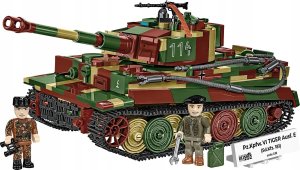 Cobi Historical Collection Polski czołg ciężki Pz.Kpfw. VI Tiger Ausf. E (COBI-3124) 5