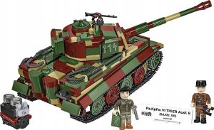 Cobi Historical Collection Polski czołg ciężki Pz.Kpfw. VI Tiger Ausf. E (COBI-3124) 6