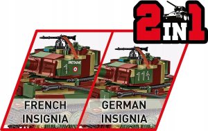 Cobi Historical Collection Polski czołg ciężki Pz.Kpfw. VI Tiger Ausf. E (COBI-3124) 7
