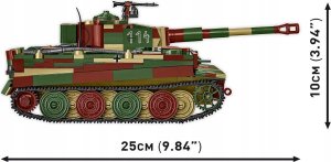 Cobi Historical Collection Polski czołg ciężki Pz.Kpfw. VI Tiger Ausf. E (COBI-3124) 8
