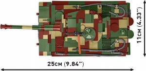 Cobi Historical Collection Polski czołg ciężki Pz.Kpfw. VI Tiger Ausf. E (COBI-3124) 9