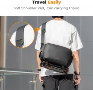 Torba fotograficzna K&F Concept Urban Wander Sling 12 l - czarna 6