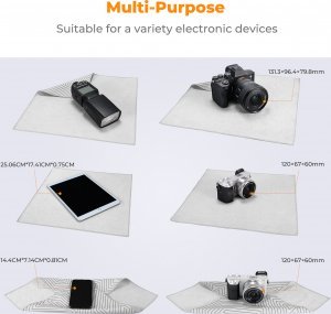 Ściereczka z mikrofibry K&F Concept Magic Cloth 45x45 cm 7