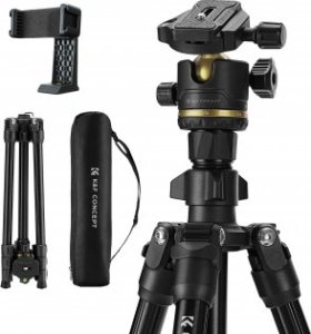 Statyw K&F Concept K234A3 z głowicą kulową BH-36 i uchwytem na telefon 2