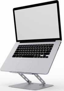 Gembird Foldable notebook riser stand, spacegrey | Gembird 1