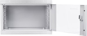 Szafa NetRack Szafa wisząca RACK 19 6U 400mm ECO-Line* szara drzwi przeszklone 5