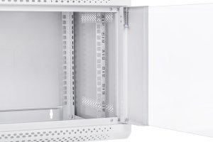 Szafa NetRack Szafa wisząca RACK 19 6U 400mm ECO-Line* szara drzwi przeszklone 10