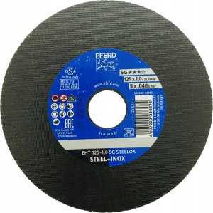 Tarcza do cięcia PFERD EHT 125x1,0x22,23mm 2