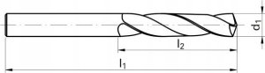 Wiertło Ghring Wiertło kręte Guhring 9055230060000 6 x 93 mm 3