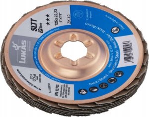 Tarcza listkowa SLTT 125mm #40 Lukas Erzett | Wysoka wydajność i żywotność 7