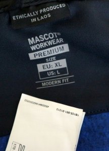 Bluza z dzianiny z zamkiem błyskawicznym ACCELERATE MASCOT [18105-951] XL 7