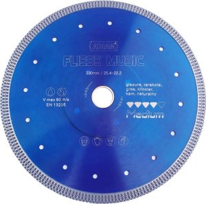 Tarcza diamentowa Adiam Fliese Music 110048 200x25,4 mm 11