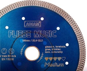 Tarcza diamentowa Adiam Fliese Music 110048 200x25,4 mm 2