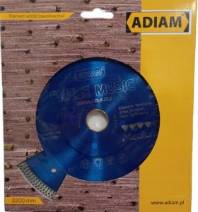 Tarcza diamentowa Adiam Fliese Music 110048 200x25,4 mm 6