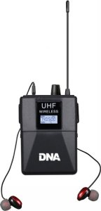 PROFESJONALNY DOUSZNY ODSŁUCH BEZPRZEWODOWY STEREO NA SCENĘ UHF BODYPACK 3