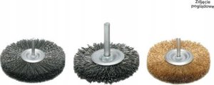 Yato Szczotka tarczowa z trzpieniem 50mm INOX SZCZOTEX 2