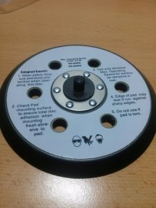 Metabo TALERZ SZLIFIERKI NA RZEP NRK. 344101480 1