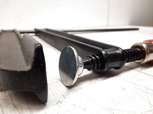 Śrubowa zwornica stolarska Bessey 600/400 mm - Ścisk stolarski, 7000N 3