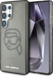 Etui Karl Lagerfeld Rhinestones Karl      Head Logo Samsung Galaxy S25 Ultra czarny 1