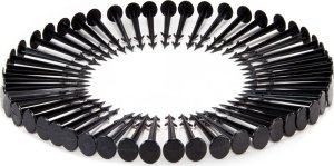 Agrowłóknina ogrodowa 1,6 m x 50 m 90 g/m2 + 100 szpilek Plonos - czarno-zielona 3