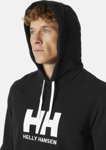 Helly Hansen męska bluza z kapturem HH LOGO HOODIE 33977 990 S 3