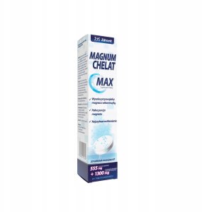 Zdrovit Zdrovit Magnum Chelat Max, 20 tabletek musujących 2