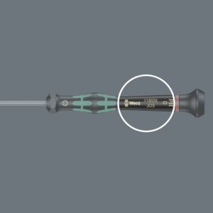 WKRĘTAK PRECYZYJNY 2035 PŁASKI 2,5 x 40 mm WERA 6