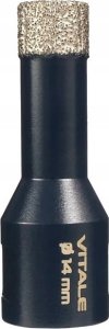 Otwornica diamentowa wiertło do płytek gresu 14mm do szlifierki M14 1