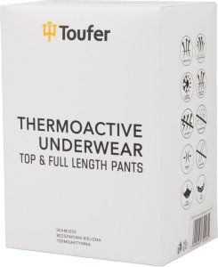 BIELIZNA TERMOAKTYWNA TERMICZNA TOUFER NYLON GÓRA DÓŁ R. XS/S 9
