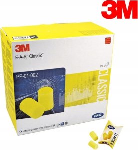 Wkładki, zatyczki douszne przeciwhałasowe 3M Zatyczki 3M EAR CLASSIC PP-01-002 8