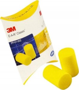 Wkładki, zatyczki douszne przeciwhałasowe 3M Zatyczki 3M EAR CLASSIC PP-01-002 9